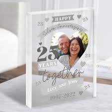 25th wedding anniversary gifts