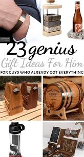 unique gifts for men