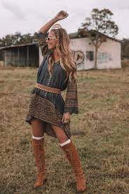 bohemian outfit for women