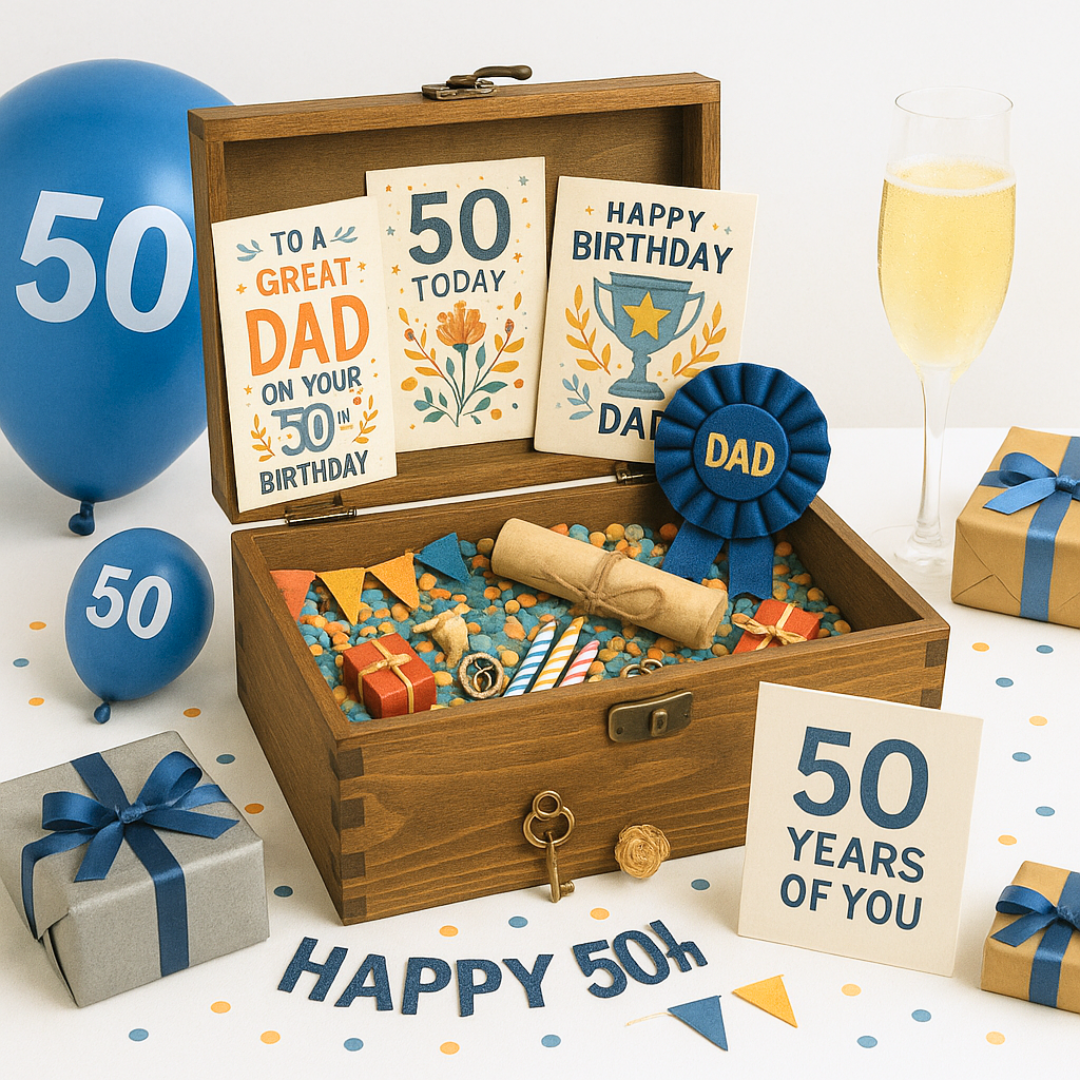 50th birthday ideas for men