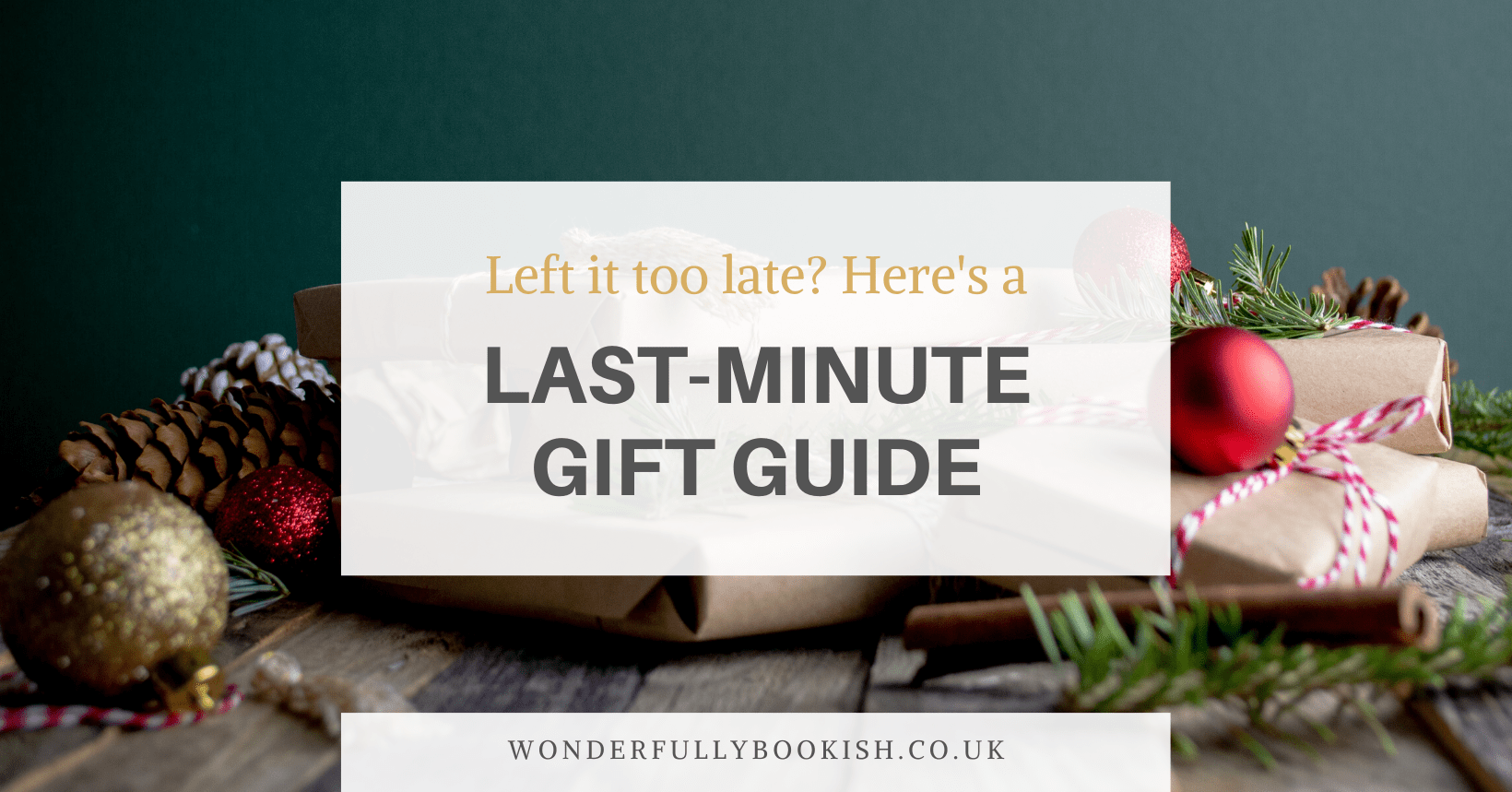 last minute gift ideas